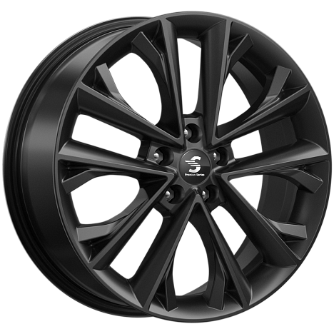 SKAD KP012 7.0x18/5x108 D60.1 ET33 Fury Black