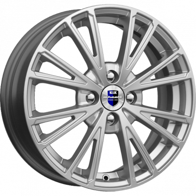 K&K Меандр 6.0x16/4x100 D60.1 ET50 Сильвер
