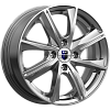 K&K Арнар 6x15/4x100 D60.1 ET50 Дарк платинум